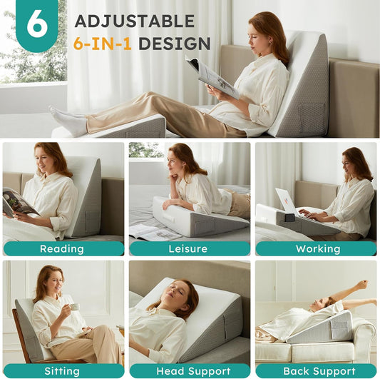 Incline Comfort Wedge Support Pillow