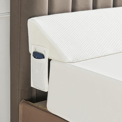 Bed Wedge Gap Filler, Headboard & Mattress Gap Pillow, Twin Full Queen King