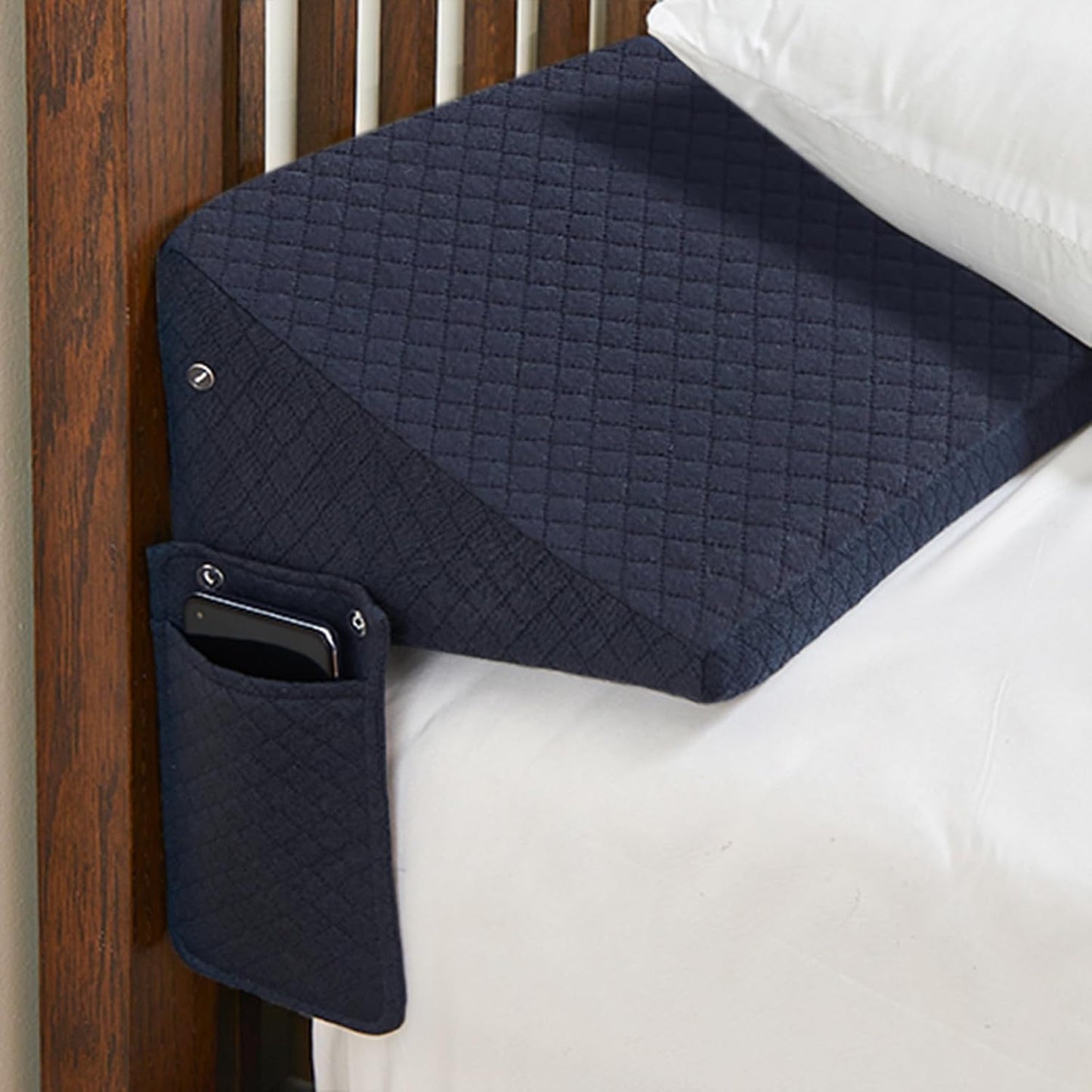 Bed Wedge Gap Filler, Headboard & Mattress Gap Pillow, Twin Full Queen King