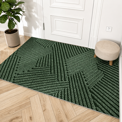Non-Slip Door Mat for Entryway, Dirt-Resistant Indoor Doormat, Washable