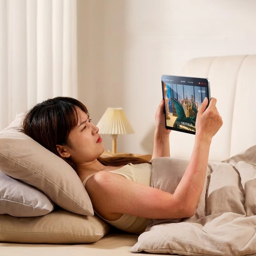 Adjustable Bed Tablet & Phone Holder Stand, Hands-Free Gooseneck Mount