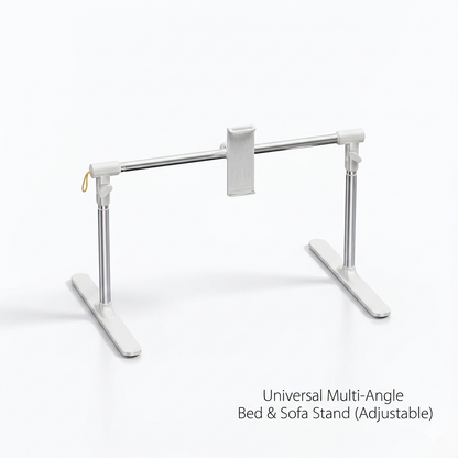 Adjustable Bed Tablet & Phone Holder Stand, Hands-Free Gooseneck Mount