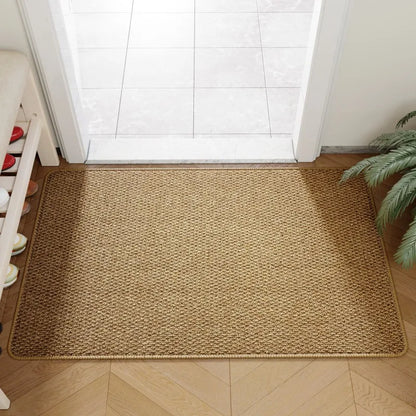Faux Jute Outdoor Doormat, Durable Non-Slip Entrance Rug, 40x60 50x80 60x90cm