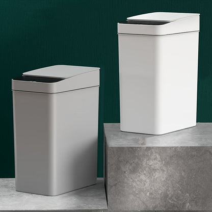 Touchless Smart Sensor Trash Can, Automatic Motion Kitchen Bin, Black White Grey