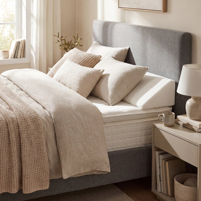 Bed Gap Filler Wedge Pillow lifestyle 4K