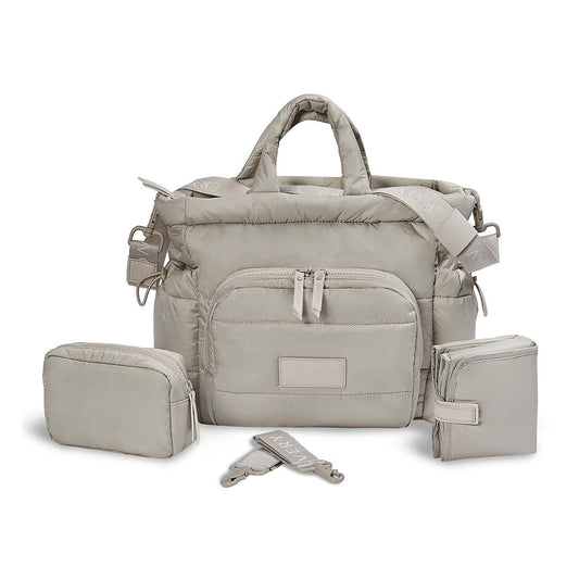 Avery Row Quilted Changing Tote