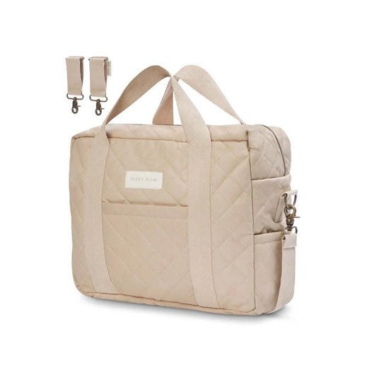 Avery Row Natural Changing Bag