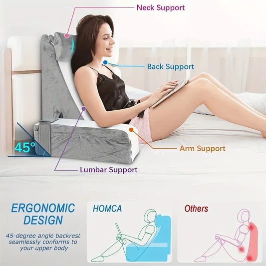 Comfy Reading Backrest Support Pillow